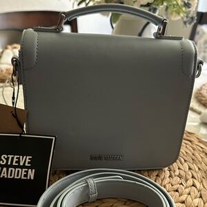 Steve Madden Elegant Gray Mini Bag